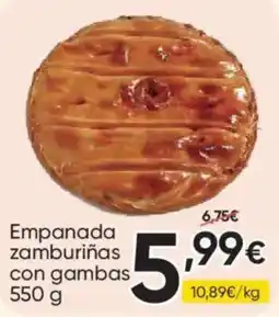 FROIZ Empanada zamburiñas con gambas oferta