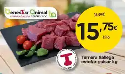 FROIZ Ternera Gallega estofar-guisar kg oferta