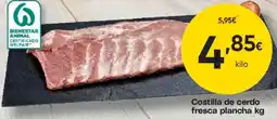 FROIZ Costilla de cerdo fresca plancha kg oferta
