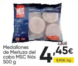 FROIZ Nós medallones de merluza oferta