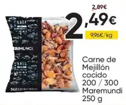 FROIZ Maremundi carne de mejillón cocido oferta