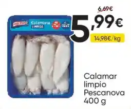 FROIZ Pescanova calamar limpio oferta