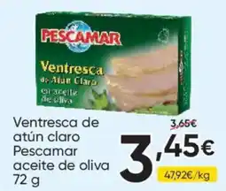 FROIZ Pescamar ventresca de atún claro oferta