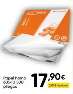 Cash FROIZ Papel horno oferta