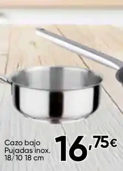 Cash FROIZ Pujadas inox. Cazo bajo oferta