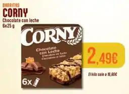 FROIZ Corny barritas chocolate con leche oferta