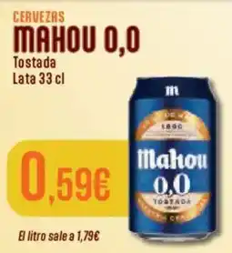 FROIZ Mahou 0,0 Tostada oferta