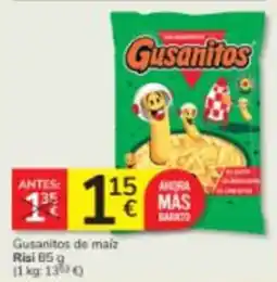 Consum Gusanitos de maíz oferta