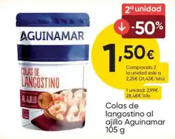 FROIZ Aguinamar colas de langostino al ajillo oferta