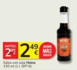 Consum Salsa con soja Heinz oferta