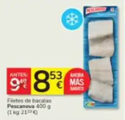 Consum Pescanova filetes de bacalao oferta