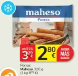 Consum maheso porras oferta