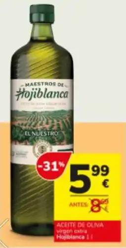 Consum Maestros de Hojiblanca aceite de oliva virgen extra oferta