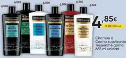 FROIZ Tresemmé champú o crema suavizante oferta