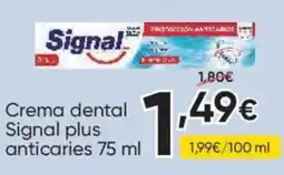 FROIZ Signal crema dental plus anticaries oferta