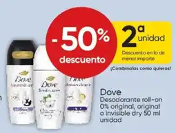 FROIZ Dove Desodorante roll-on oferta