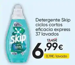 FROIZ Skip detergente ciclos cortos eficacia express oferta