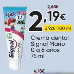 FROIZ Signal Crema dental Mario oferta
