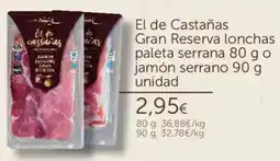 FROIZ El de Castañas Gran Reserva lonchas oferta