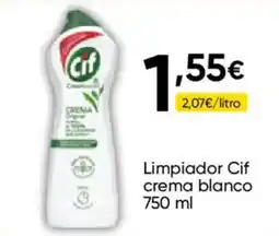 Cash FROIZ Cif limpiador crema blanco oferta
