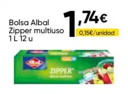 Cash FROIZ Bolsa Albal Zipper multiuso oferta