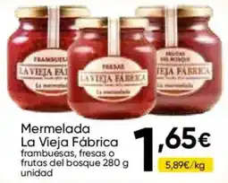 Cash FROIZ La Vieja Fábrica mermelada frambuesas fresas o frutas del bosque oferta