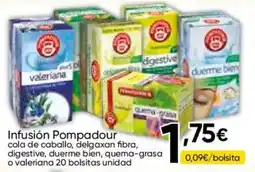 Cash FROIZ Pompadour Infusión oferta