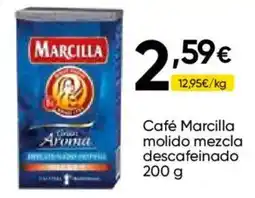 Cash FROIZ Marcilla café molido mezcla descafeinado oferta