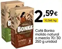 Cash FROIZ Bonka café molido natural oferta