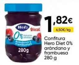 Cash FROIZ Hero confitura 0% arándano y frambuesa oferta