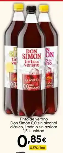 Cash FROIZ Don Simón tinto de verano oferta