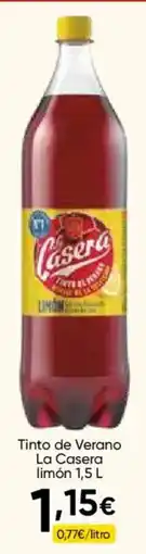Cash FROIZ La Casera tinto de verano limón oferta