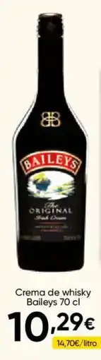 Cash FROIZ Baileys crema de whisky oferta