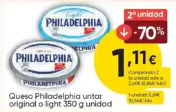 FROIZ Philadelphia queso untar original o light oferta