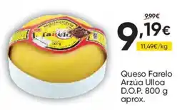 FROIZ Queso Farelo Arzúa Ulloa oferta