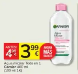 Consum Garnier Agua micelar Todo en 1 oferta
