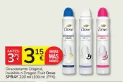 Consum Dove desodorante oferta