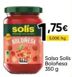 Cash FROIZ solis salsa boloñesa oferta