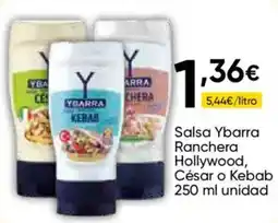 Cash FROIZ Ybarra salsa ranchera, hollywood, césar o kebab oferta