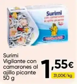 Cash FROIZ Surimi Vigilante con camarones al ajillo picante oferta