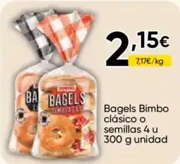 Cash FROIZ Bagels Bimbo oferta