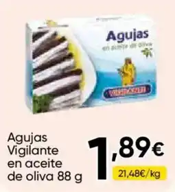 Cash FROIZ Agujas Vigilante en aceite de oliva oferta