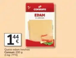 Consum Consum edam lonchas oferta