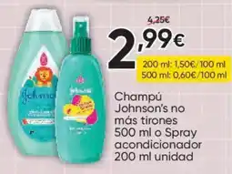 FROIZ Champú Johnson's no más tirones oferta