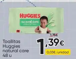 FROIZ Huggies toallitas natural care oferta