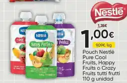 FROIZ Nestlé Pouch Pure Cool Fruits, Happy Fruits o Crazy Fruits tutti frutti oferta