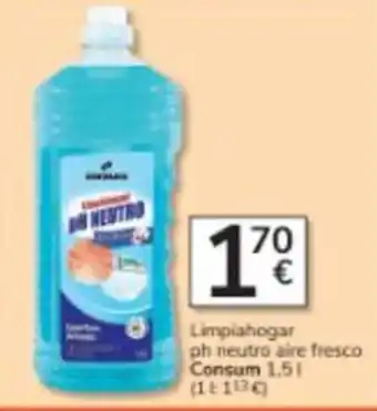 General Mills limpiahogar ph neutro aire fresco
