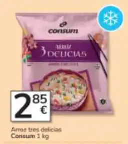 Consum Consum arroz tres delicias oferta