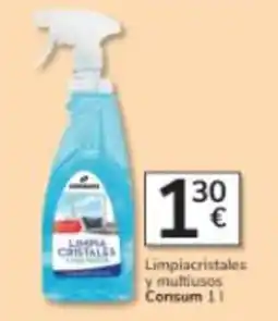 Consum Concentra limpiacristales y multiusos oferta
