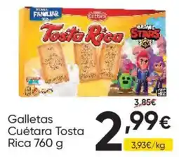 FROIZ Cuétara Tosta Rica oferta